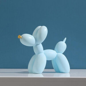 Balloon Dog Showpiece for Home Decor (Pink) Polyresin - 7.5 Inch