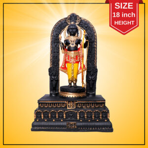 Ram Lalla Idol Showpiece for Home Decor (Colored) Polyresin – 18 Inch