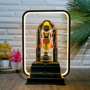 LED Ram Lalla for Home Decor (Multicolor) Polyresin – 12 Inch