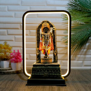 LED Ram Lalla for Home Decor (Dress Work) Polyresin – 12 Inch