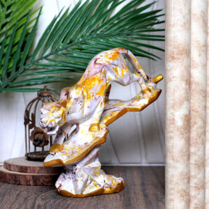 Tree Jaguar Showpiece for Home Decor (Multicolor) Polyresin – 8 Inch
