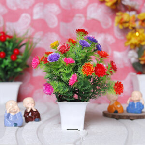 Artificial Plant Showpiece for Home Decor (Plastic) – 8 Inch