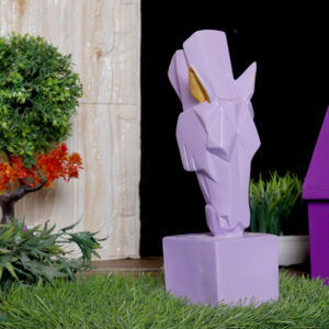 Grazing Horse Showpiece for Home Decor (Purple) Polyresin – 10 Inch