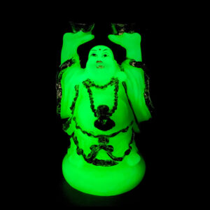 Radium Light Laughing Buddha Statue for Home Décore
