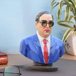 Dr. Ambedkar Colorful Bust Statue - 5 Inch