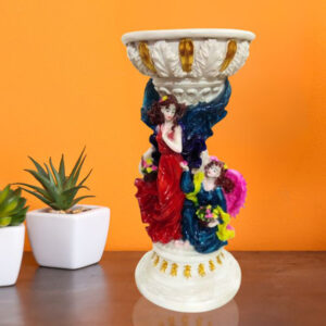Ferry Flower Pot for Home Decor (Polyresin) -18 Inch