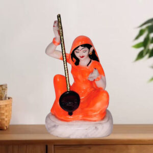 Graceful Mira Idol Showpiece for Home Decor (Marble) – 6 Inch