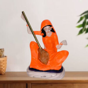 Graceful Mira Idol Showpiece for Home Decor (Marble) – 8 Inch