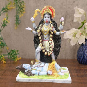 Goddess Kali Mata idol Sculpture Statue for Home Decor (Marble) – 24 Inch