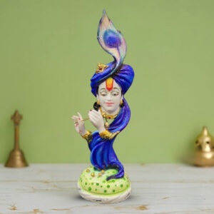 Lord Krishna idol showpiece for home decor (Marble) – 20 inch