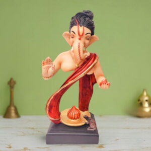 Lord Ganesh idol showpiece for home and office (Marble) -20 inch