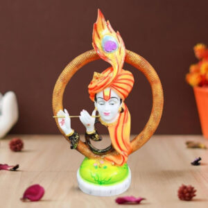 Lord Krishna idol showpiece for home decor (Marble) – 20 inch