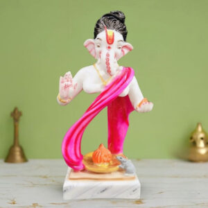 Lord Ganesha Idol Murti for Home & Office (Marble) - 18 Inch