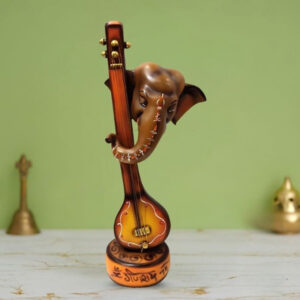 Lord Ganesh idol showpiece for home and office (Marble ) -18 inch