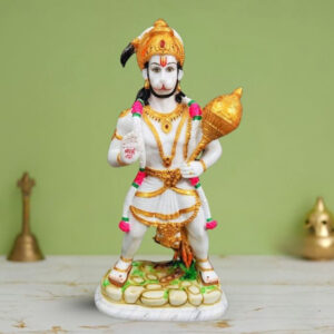 Lord Hanuman idol Sculpture Statue for Home Decor (Marble) -20 Inch