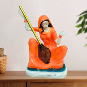 Graceful Mira Idol Showpiece for Home Decor (Marble) – 8 Inch