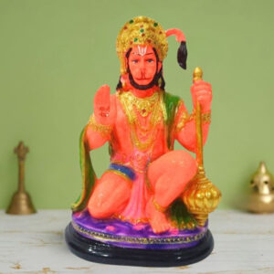 Lord Hanuman idol Sculpture Statue for Home Decor (Marble) – 8 Inch